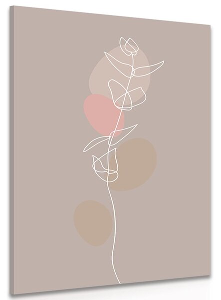 Tablou frunză minimalistă No4