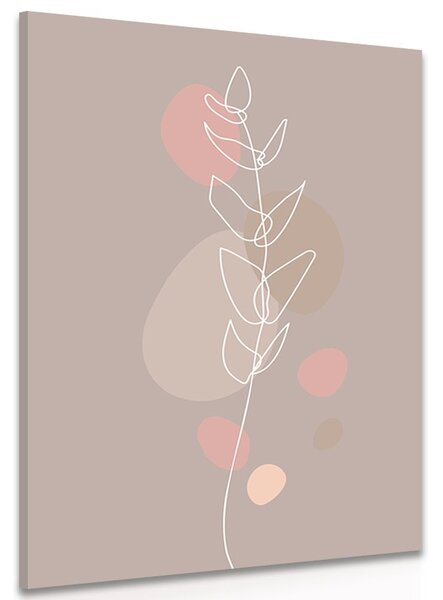 Tablou frunză minimalistă No2