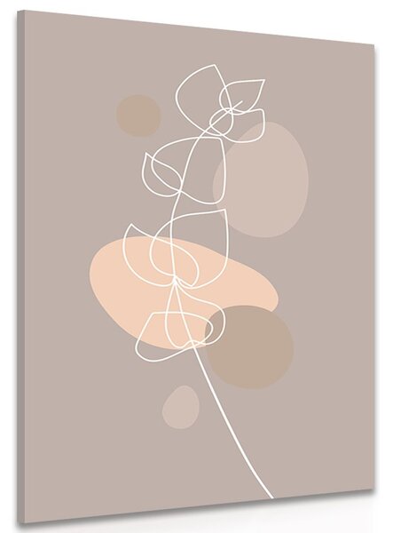 Tablou frunză minimalistă No1