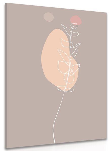 Tablou frunză minimalistă No3