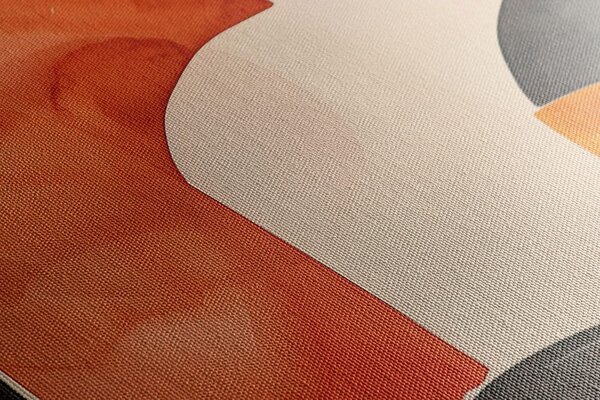 Tablou modele moderne peach Fuzz