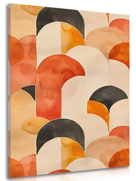 Tablou modele moderne peach Fuzz