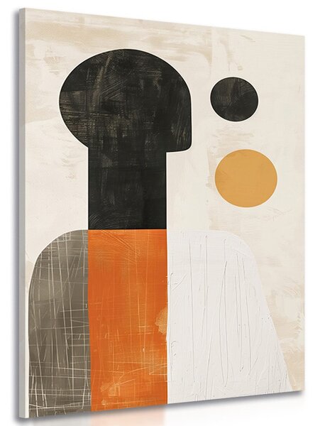 Tablou japandi abstracție de artă