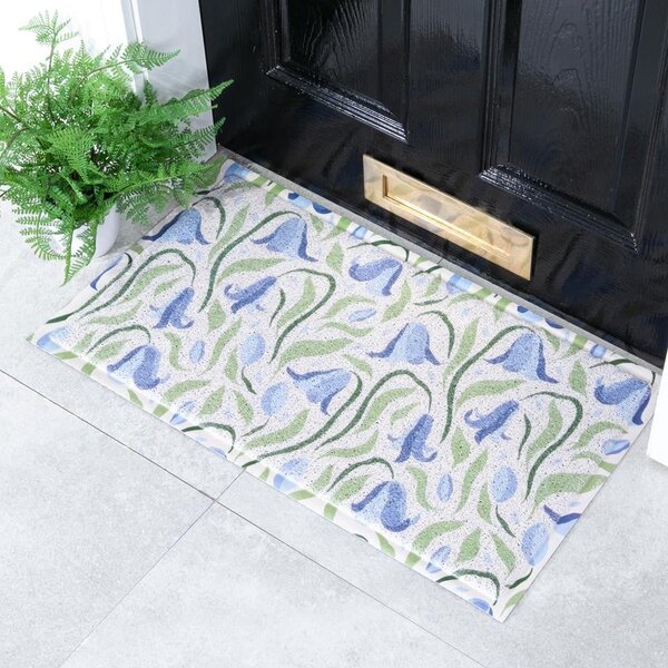 Covoraș de intrare 40x70 cm Bluebells – Artsy Doormats