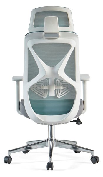 Scaun ergonomic Babs-H, spatar Mesh, sezut textil