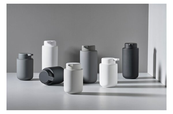 Dozator de săpun lichid negru de perete din gresie ceramică 450 ml Ume – Zone