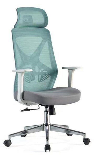 Scaun ergonomic Babs-H, spatar Mesh, sezut textil