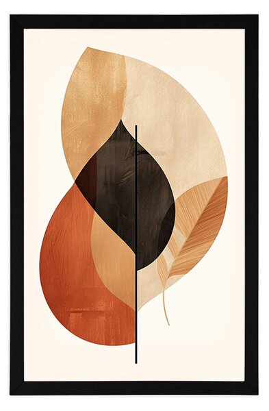 Poster frunze abstracte No3