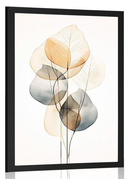 Poster frunze abstracte No2