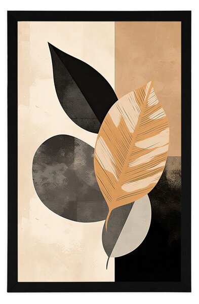 Poster frunze abstracte No1
