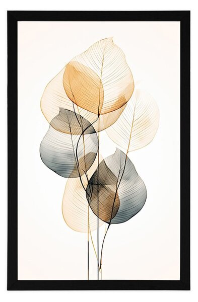 Poster frunze abstracte No2