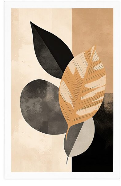 Poster frunze abstracte No1