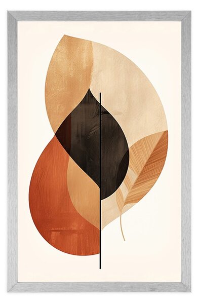 Poster frunze abstracte No3