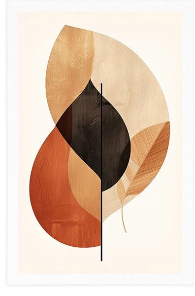 Poster frunze abstracte No3