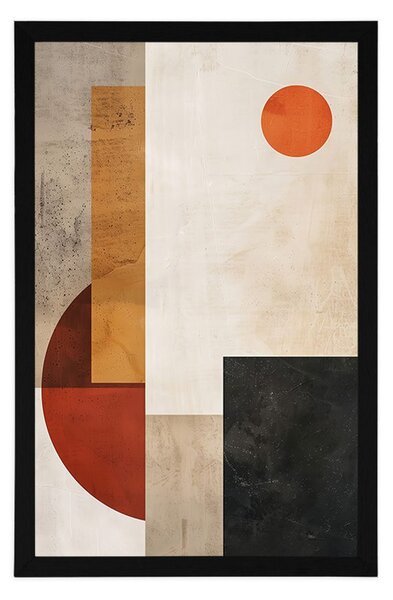 Poster japandi în design modern
