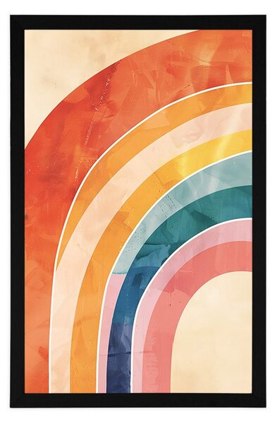 Poster curcubeu Peach Fuzz