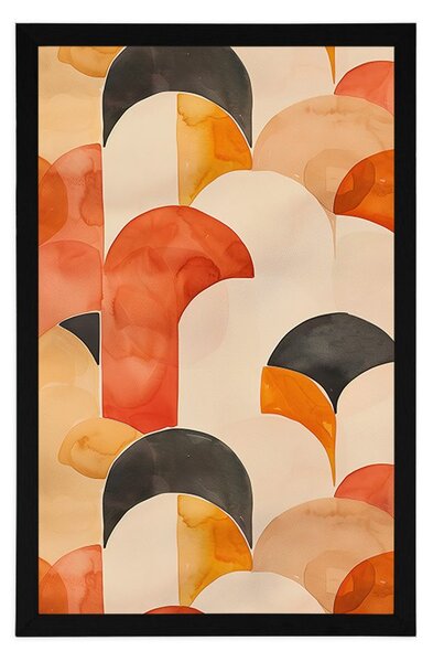 Poster modele moderne peach Fuzz