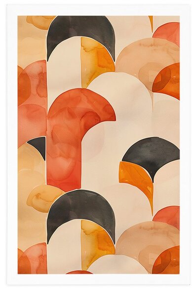 Poster modele moderne peach Fuzz