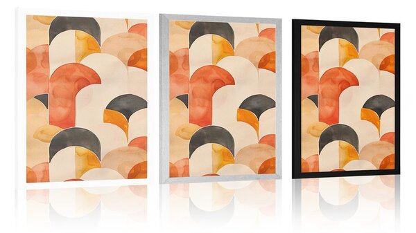 Poster modele moderne peach Fuzz