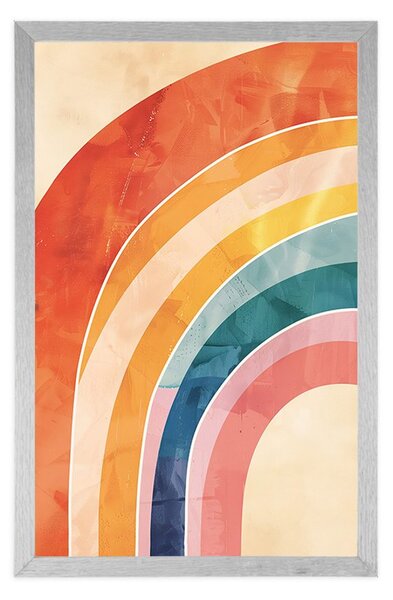 Poster curcubeu Peach Fuzz