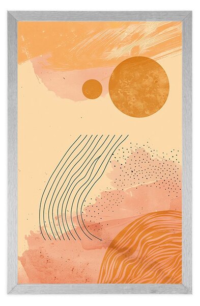 Poster modele moderne peach Fuzz