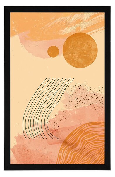 Poster modele moderne peach Fuzz