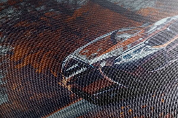 Tablou BMW în lună plină