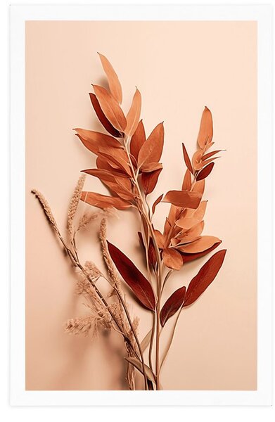 Poster frunze Peach Fuzz