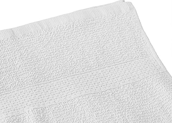 Prosop BASIC ONE 50 x 90 cm alb, 100% bumbac