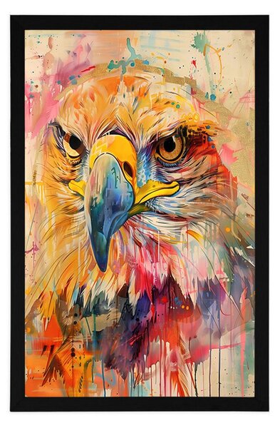 Poster vulture cu imitația picturii