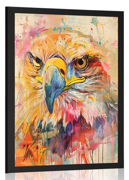 Poster vulture cu imitația picturii
