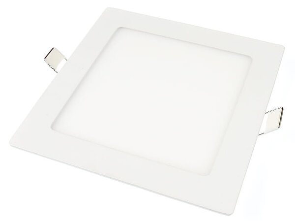 Panou LED încastrat pătrat - 12 W - alb neutru