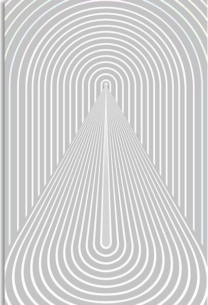 Tablou perspectiva curcubeului Mid-Century