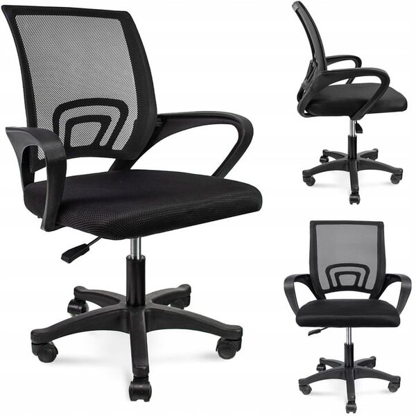 Scaun de birou SMART negru