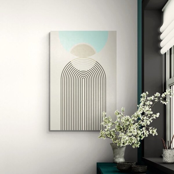 Tablou curcubeul viitorului Mid-Century