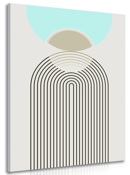 Tablou curcubeul viitorului Mid-Century