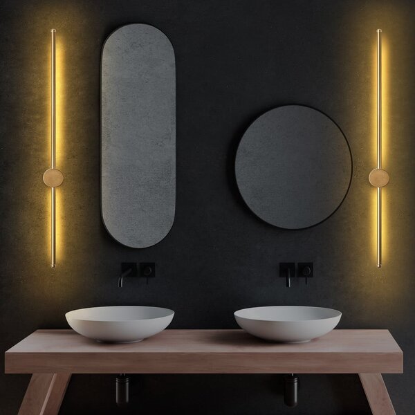 Aplică de perete aurie LED Sword – Opviq lights