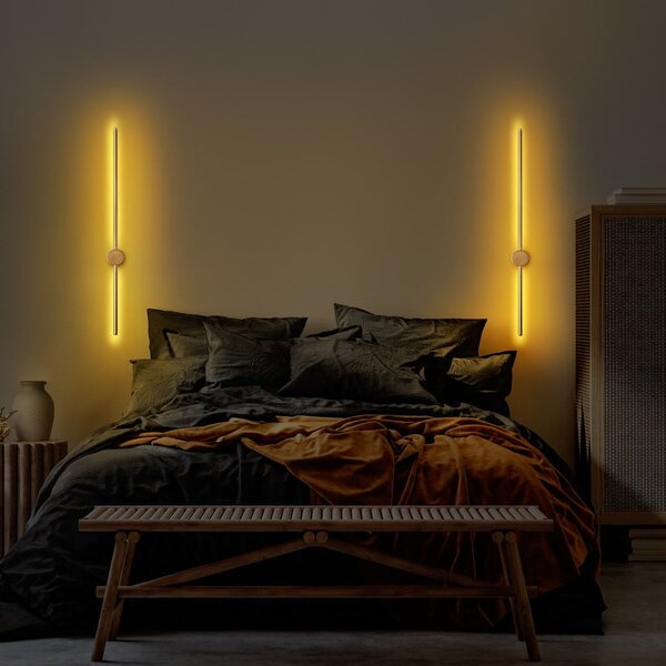 Aplică de perete aurie LED Sword – Opviq lights