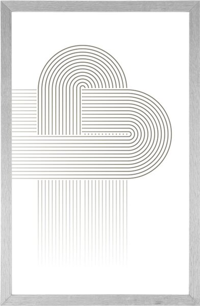 Poster curcubeie conectate Mid-Century