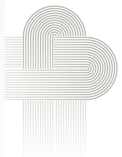 Poster curcubeie conectate Mid-Century