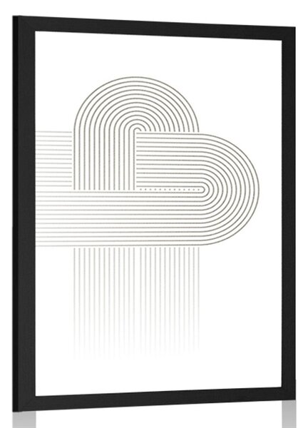 Poster curcubeie conectate Mid-Century
