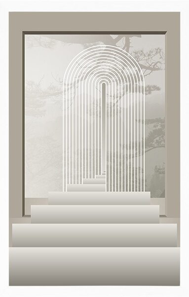 Poster scări către paradis Mid-Century