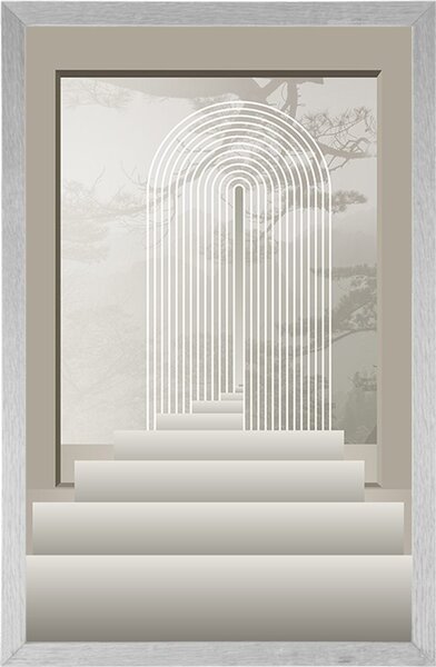 Poster scări către paradis Mid-Century
