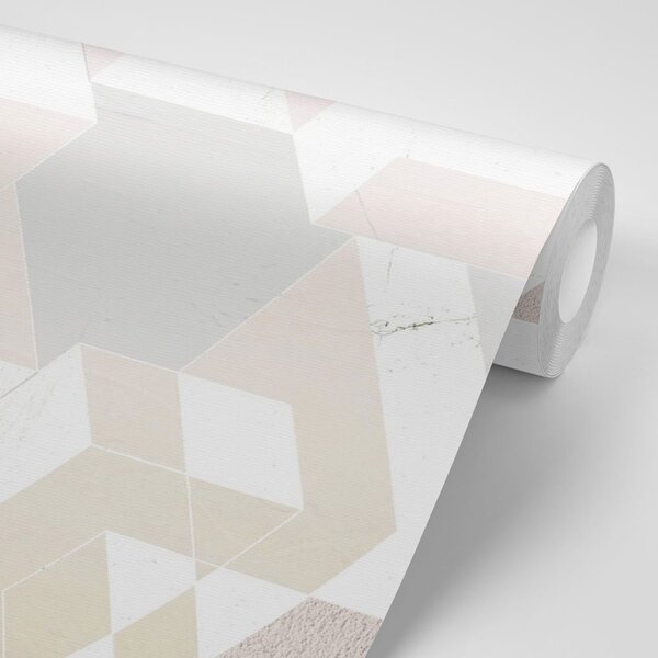 Tapet modele de puzzle pastelate