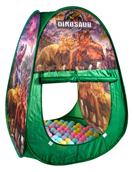 Aga4Kids Cort de joacă pentru copii cu bile Dinozauri