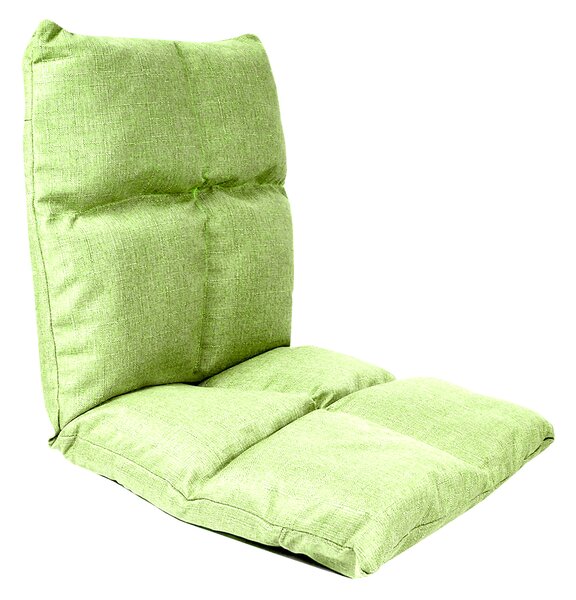 Aga Fotoliu reglabil pentru podea 52x55x55 cm Verde