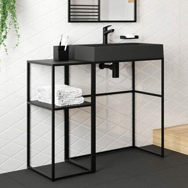 Deante Correo consolă 30x40x77 cm negru CKC_N30A