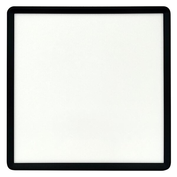 Plafonieră LED, 32 W, 230 V, 3000/4000/6500 K, 40 x 40 cm, negru