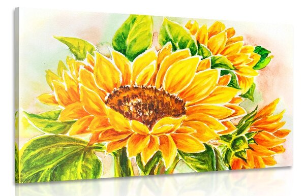 Tablou floarea soarelui
