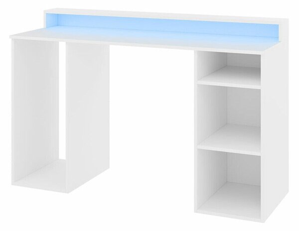 Birou gaming Lila8x14x5cm, Alb